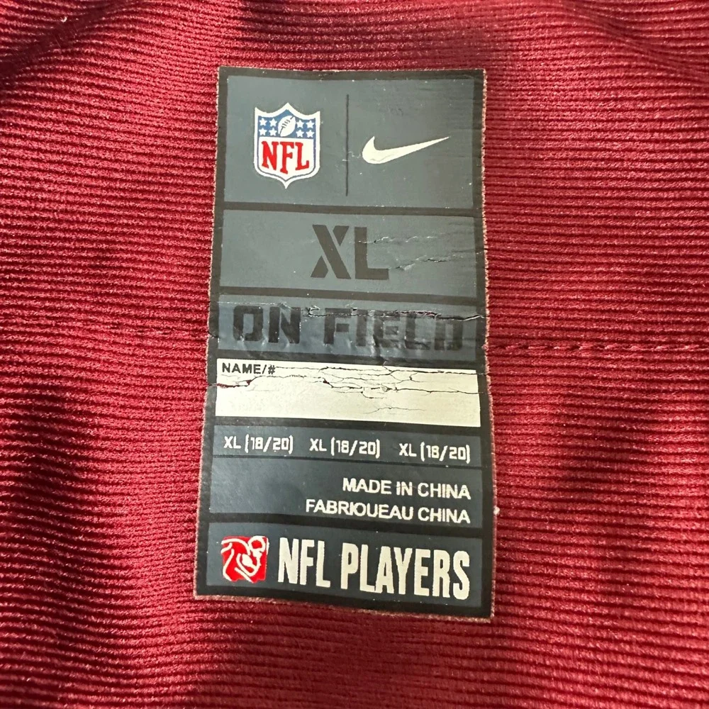 Nike Robert Griffin III Washington Redskins Jersey Youth XL 18/20‎ Burgundy RG3
